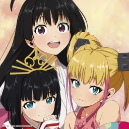 Botchi Boromaru feat. Nao Kosaka, Youko Shougenji, Kaho Fujishima (Hinatazaka46) - Romantic ga Hoshii nara [Ending Nige Jouzu no Wakagimi 2nd Season].mp3