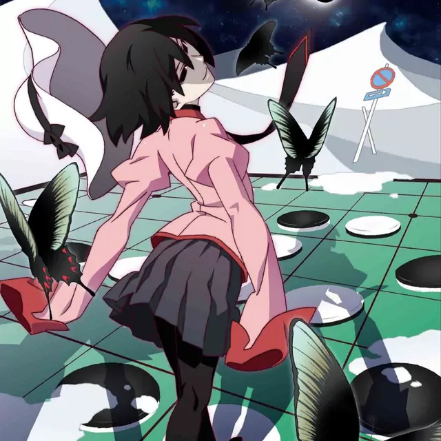 Ougi Oshino (CV: Kaori Mizuhashi) - decent black [Opening Owarimonogatari].mp3