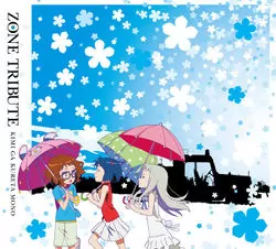 Meiko Honma (CV: Ai Kayano), Naruko Anjou (CV: Haruka Tomatsu), Chiriko Tsurumi (CV: Saori Hayami)