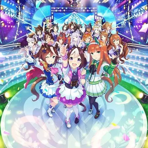 Special Week (CV: Waki Azumi), Silence Suzuka (CV: Kouno Marika), Toukai Teio (CV: Machico), Vodka (CV: Ohashi Ayaka), Daiwa Scarlet (CV: Kimura Chise), Gold Ship (CV: Ueda Hitomi), Mejiro McQueen (CV: Oonishi Saori), El Condor Pasa - Umapyoi Densetsu [Ending 5 Uma Musume: Pretty Derby].mp3