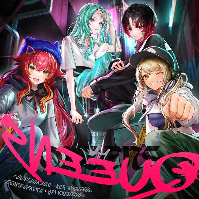 Beni Yakumo, Ren kisaragi, Tsuna Nekota, Qpi Kaminari