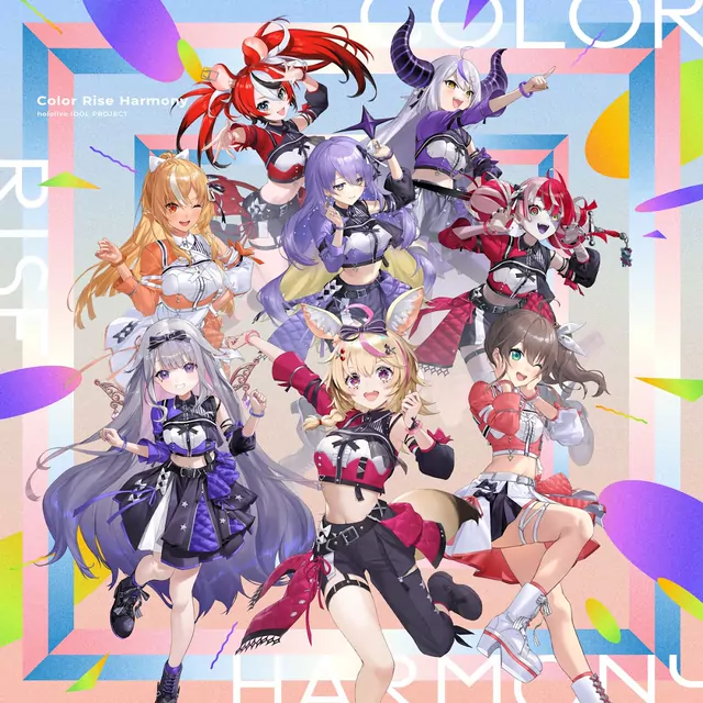 Hakos Baelz, La+ Darknesss, Shiranui Flare, Moona Hoshinova, Kureiji Ollie, Koseki Bijou, Omaru Polka, Natsuiro Matsuri