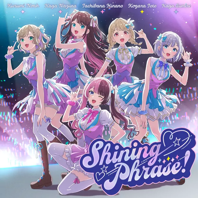 Kurumi Noah, Kaga Nazuna, Tachibana Hinano, Kogara Toto, Kaga Sumire - Shining Phrase! [Theme Song VSPO!].mp3