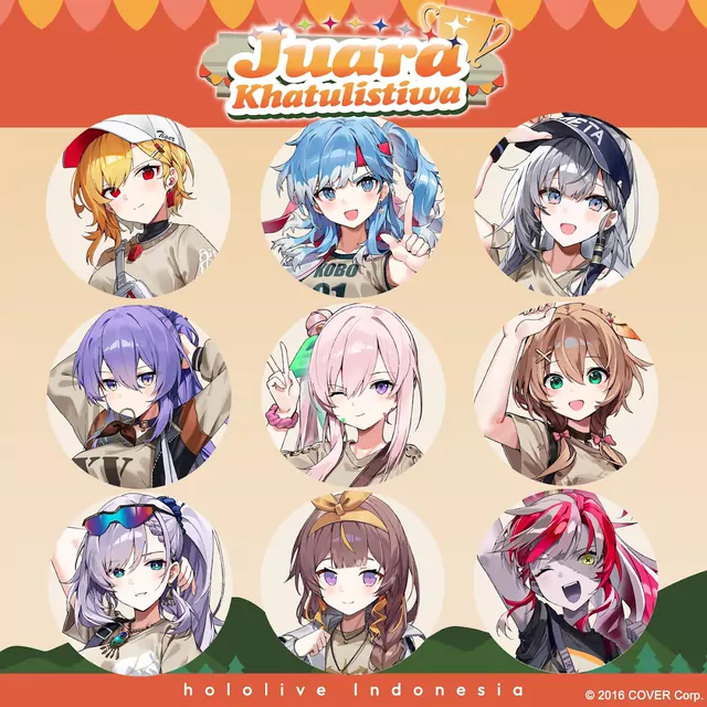 Ayunda Risu, Moona Hoshinova, Airani Iofifteen, Kureiji Ollie, Anya Melfissa, Pavolia Reine, Vestia Zeta, Kaela Kovalskia & Kobo Kanaeru