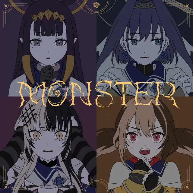 Ninomae Ina’nis, Ouro Kronii, Shiori Novella & Gigi Murin - MONSTER [Theme Song hololive IDOL PROJECT].mp3