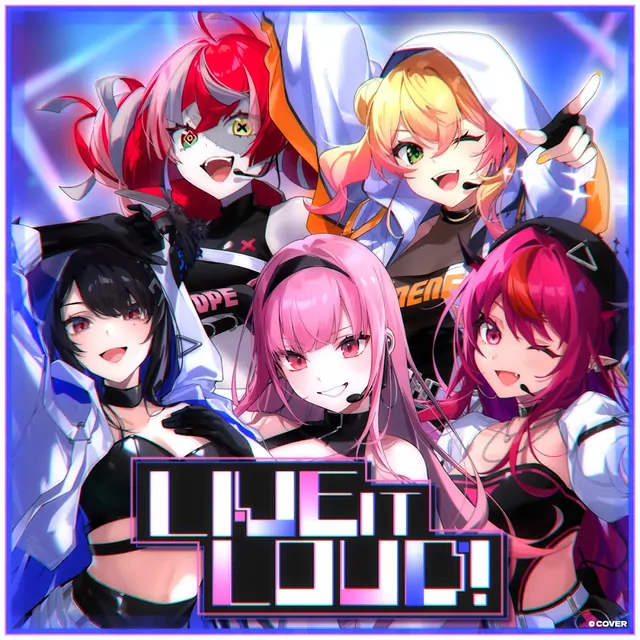 Momosuzu Nene, Kureiji Ollie, Mori Calliope, IRyS & Nerissa Ravencroft - LIVE IT LOUD! [Theme Song hololive IDOL PROJECT].mp3