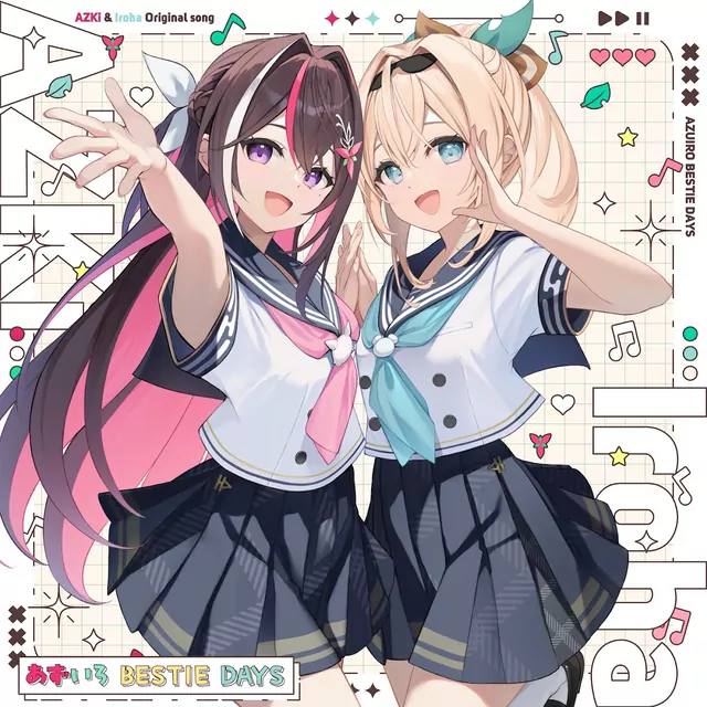 AZKi & Kazama Iroha - AZUIRO BESTIE DAYS [Theme Song hololive IDOL PROJECT].mp3