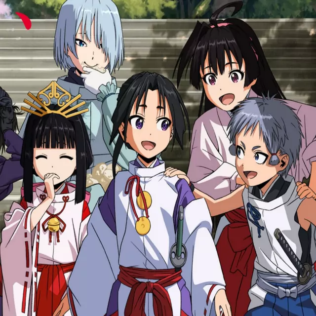 Botchi Boromaru feat. Nao Kosaka, Youko Shougenji, Kaho Fujishima (Hinatazaka46) - Romantic ga Hoshii nara [Ending Nige Jouzu no Wakagimi 2nd Season].mp3