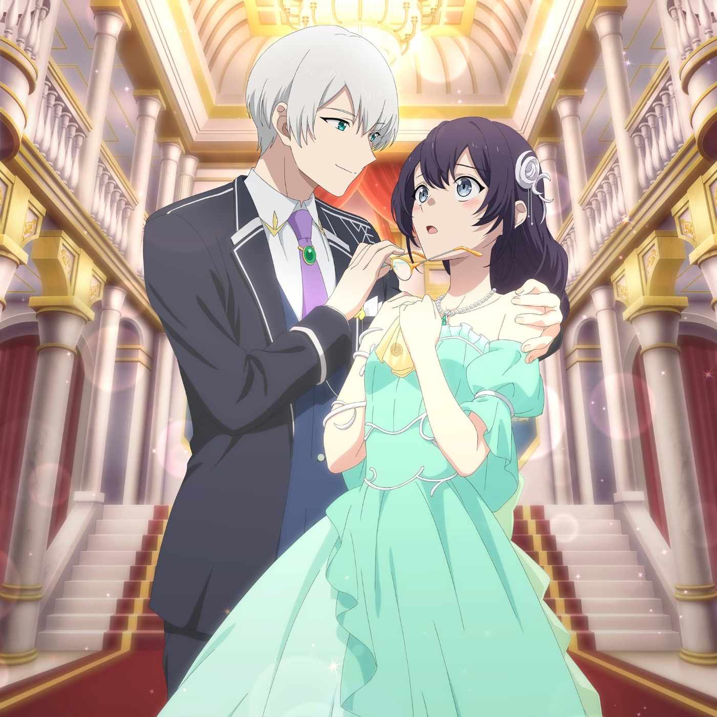 Yowaki Max Reijou nanoni, Ratsuwan Konyakusha-sama no Kake ni Notte Shimatta OP